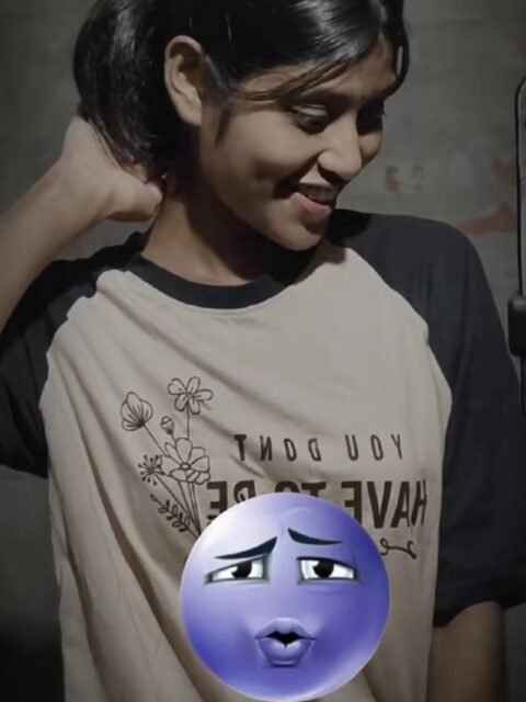 Blue Emoji Capcut Template