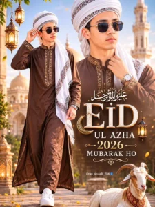 Eid Mubarak Ai photo Prompt