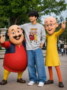Motu Patlu Ai Photo Editing Prompt